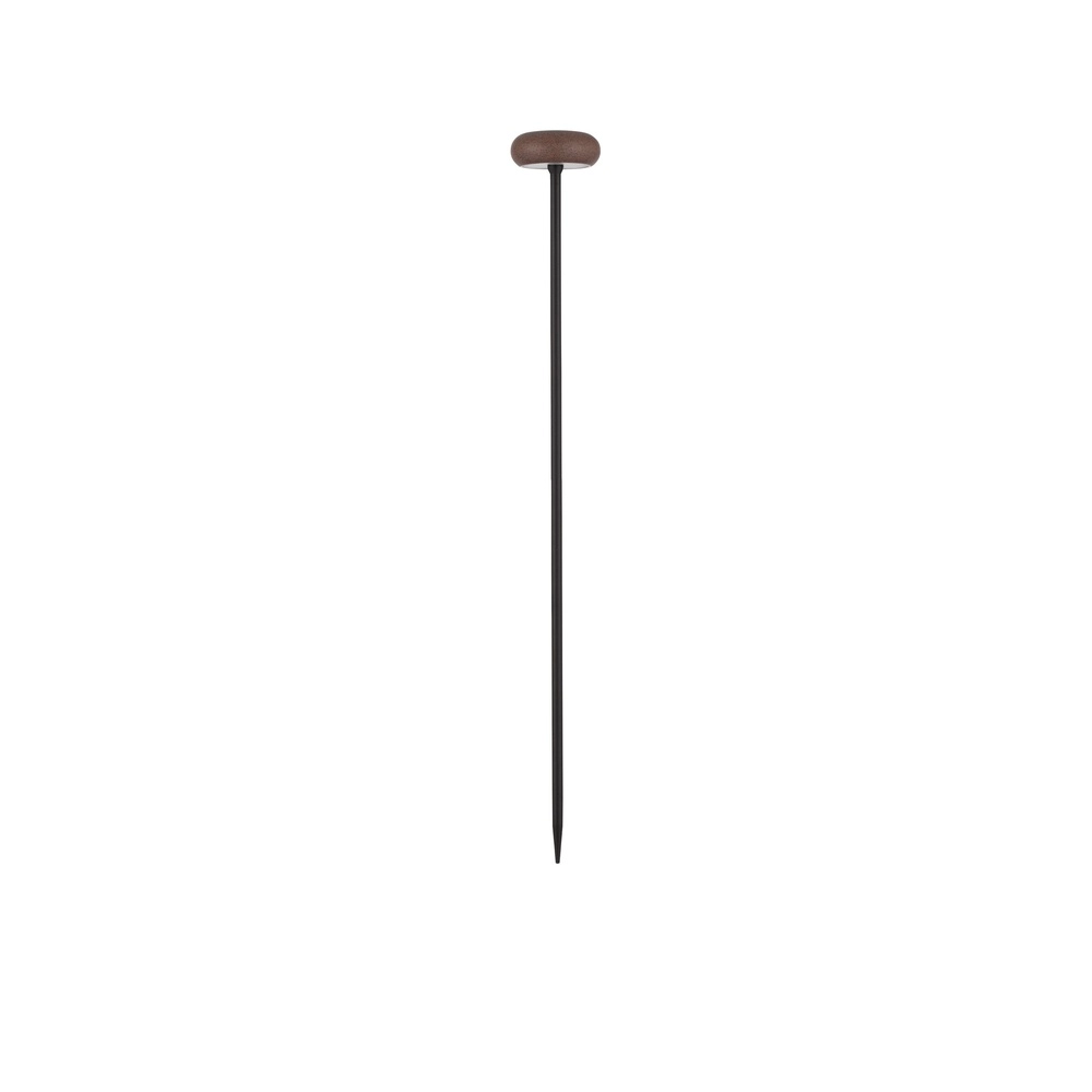 Lampe de jardin Cami Pierre brune de 80 cm Lyora 5212063504516