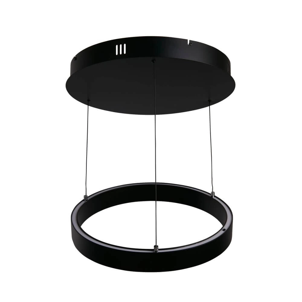 Lampe suspendue ronde Layla noir Ø 44cm Searchlight 5053423255712