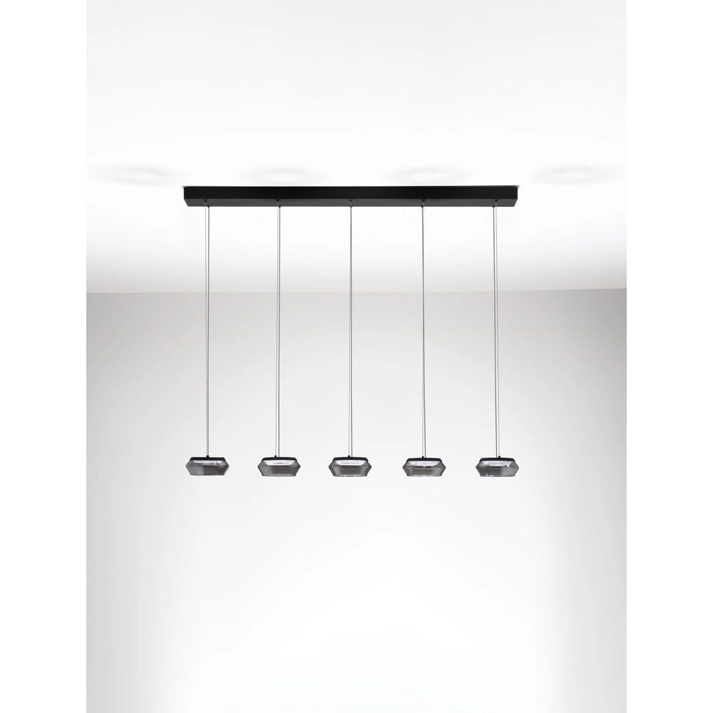 Suspension élégante Jailyn Droit 5 lumières Lyora 5212017468413
