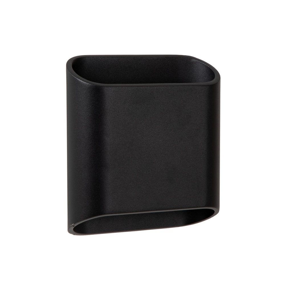 Lampe murale de conception Atila haut et bas noir IP65