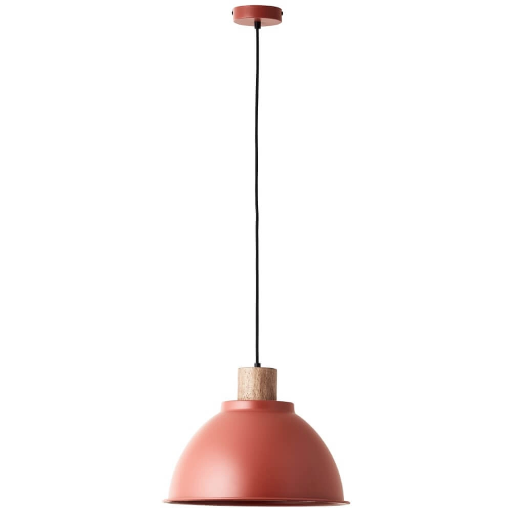 Lampe suspendue Erena Ø 38cm rouge Brilliant 4004353413063