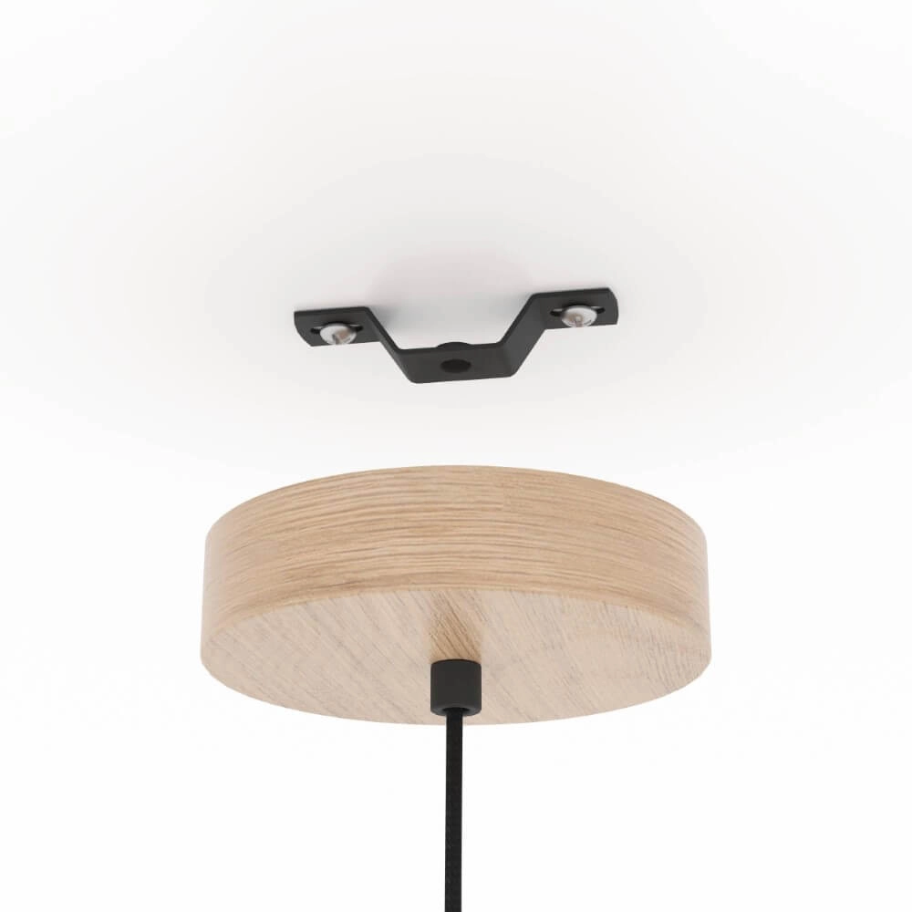 Plafonnier en bois Hontongas avec capuche beige Stars of Light 9008606274628