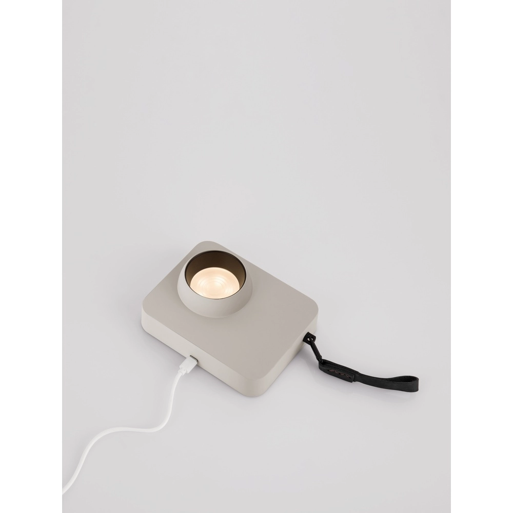 Lampe de table rechargeable Kedros beige Lyora 5212017464118