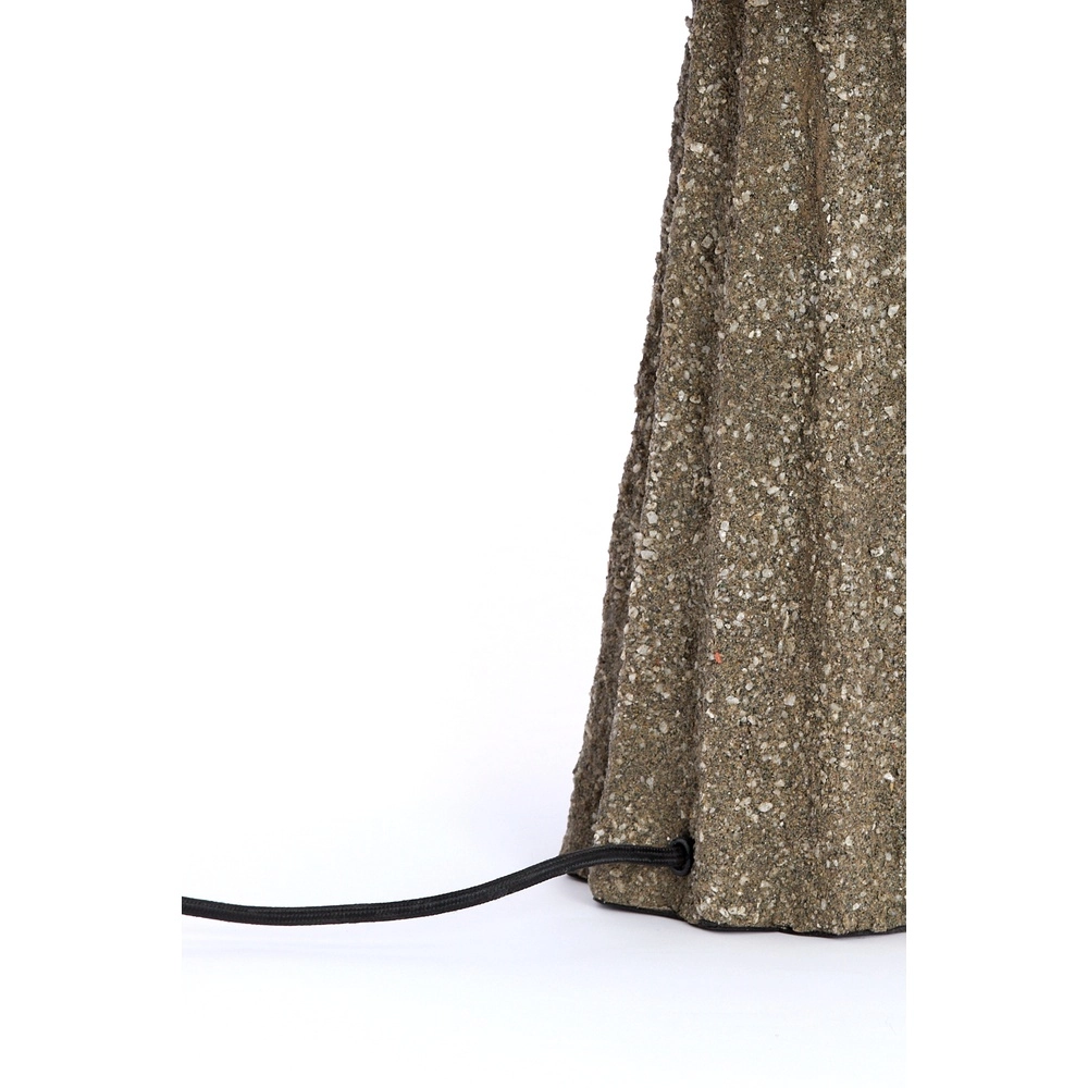 Lampe de table brute Christio Ø 29cm - gris foncé Light & Living 8717807795160