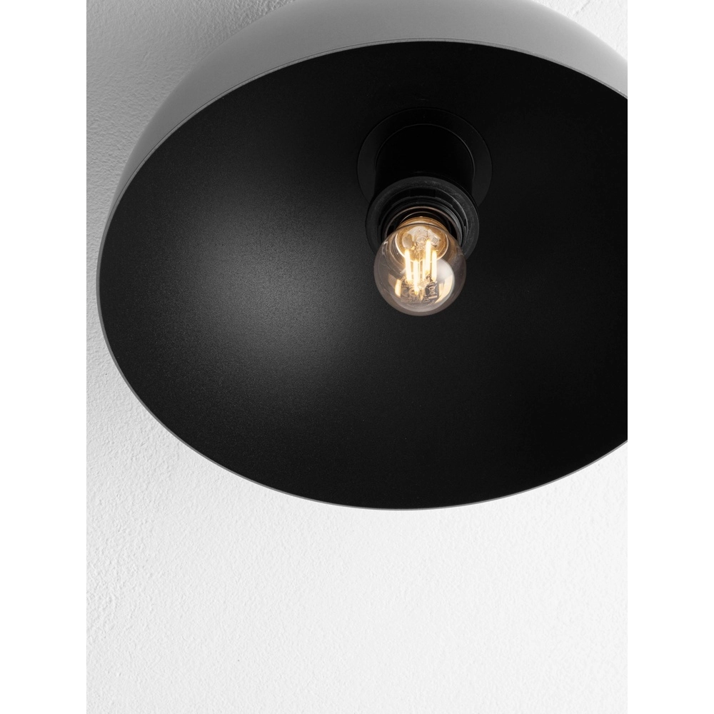 Plafonnier Onia noir Ø 29cm Lyora 5212017458162