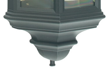 Applique classique Mezza Noir Franssen 7042891690062