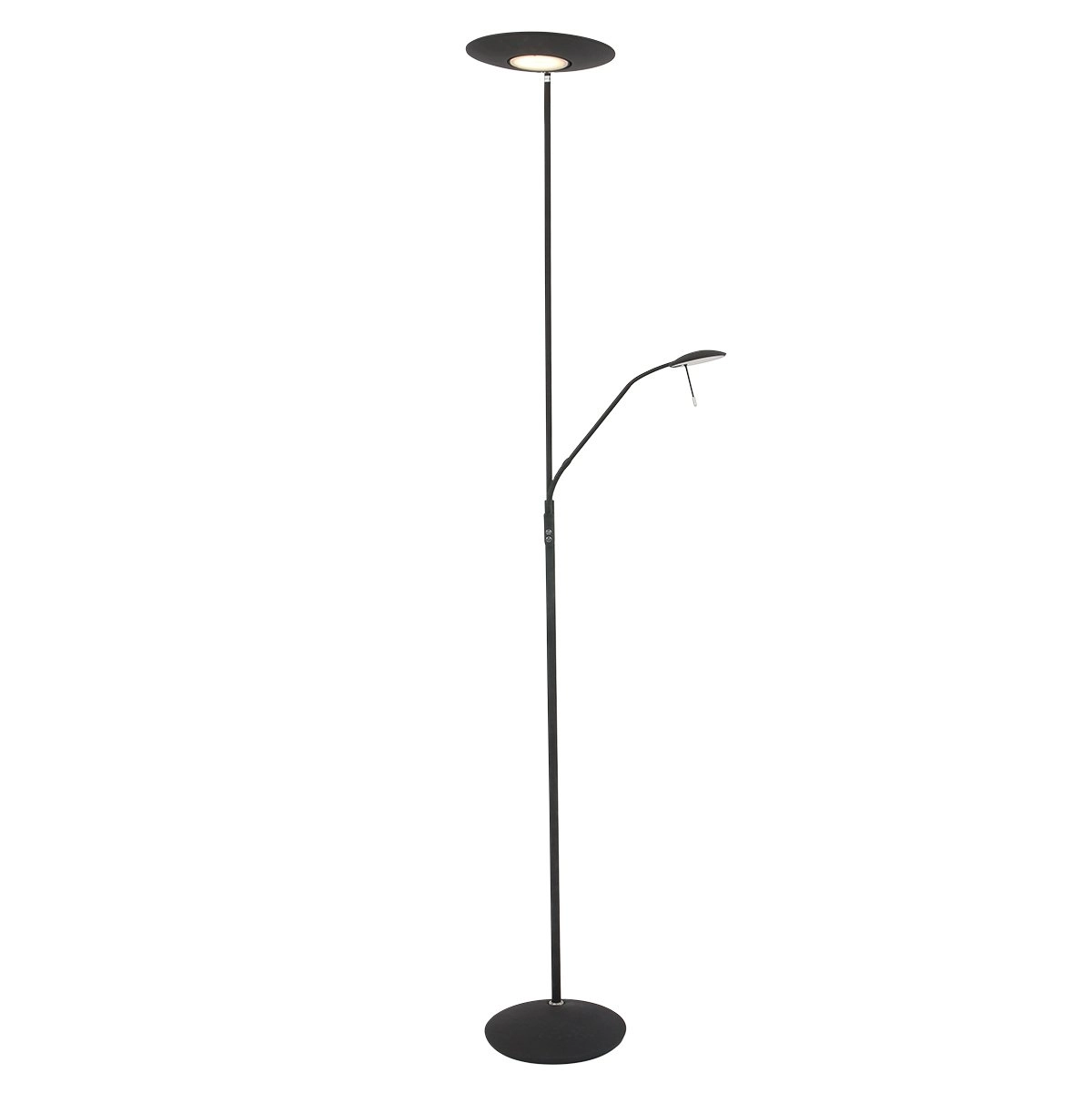 Lampe de lecture led Zenith 2 lumières noir