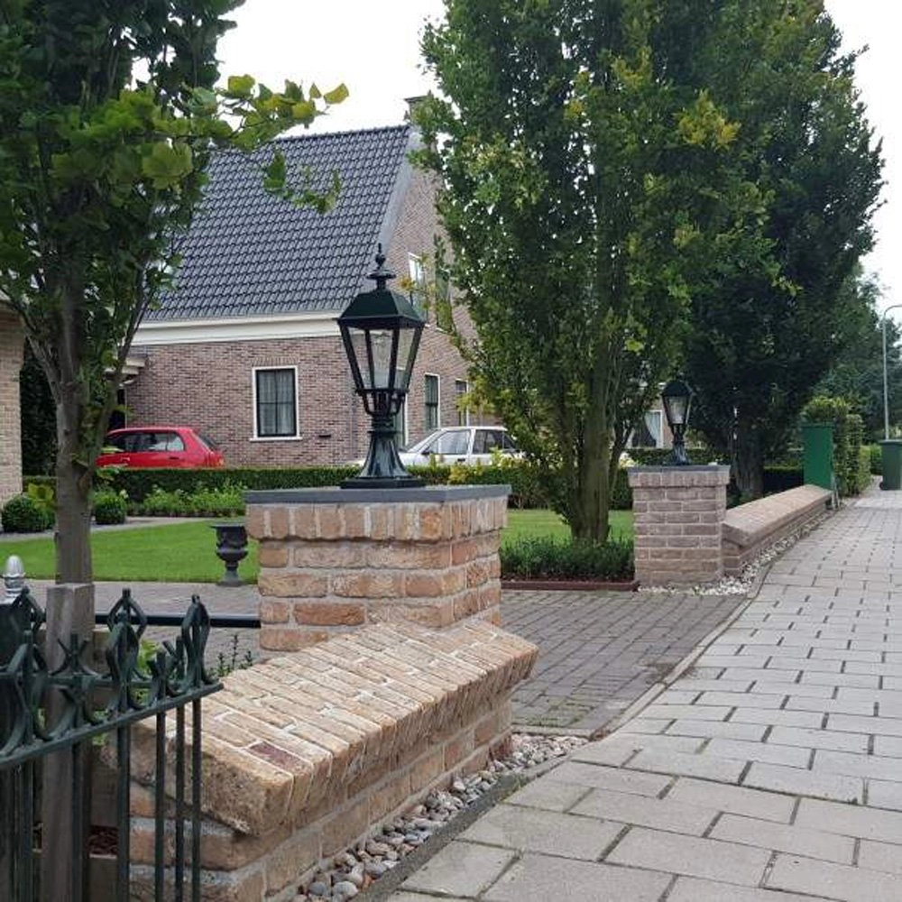 Lampadaire Jardin Newport lanterne - noir KS 8714732505147