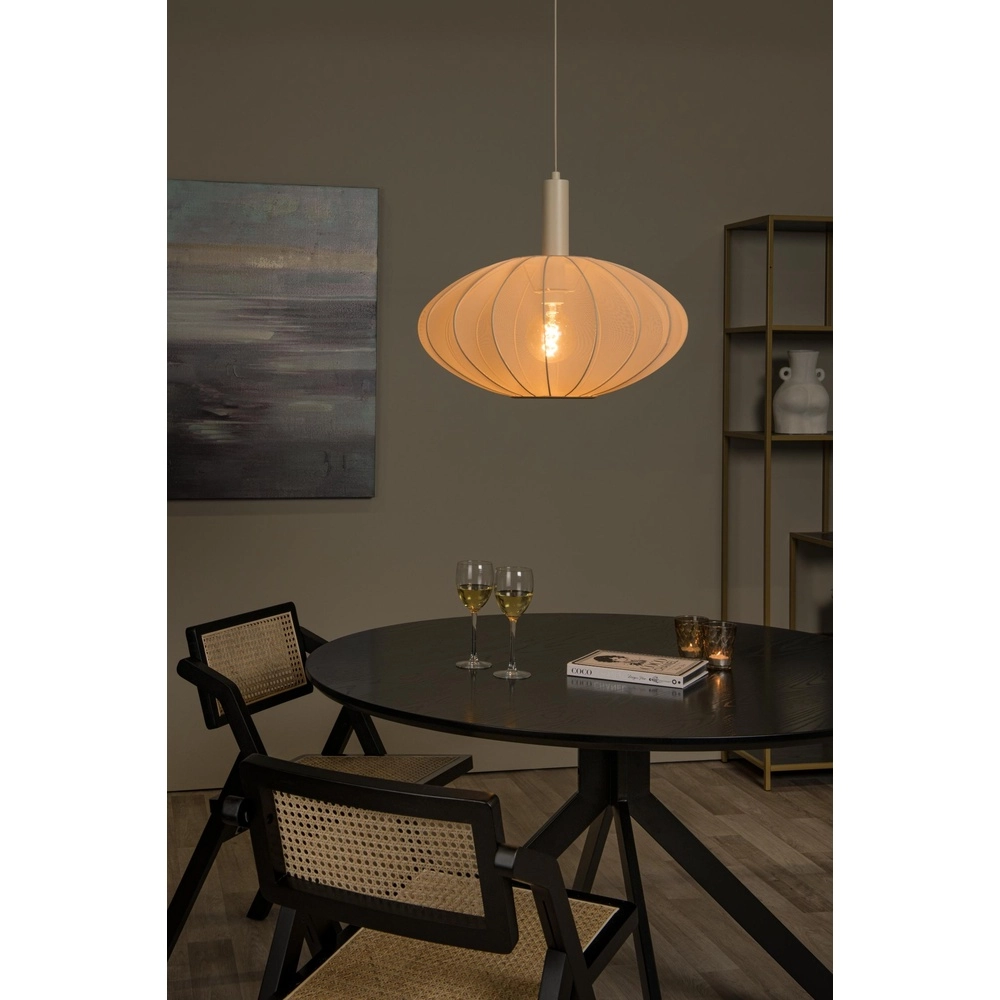 Lampe suspendue Corina brun sable Ø 50cm Lucide 5411212032010