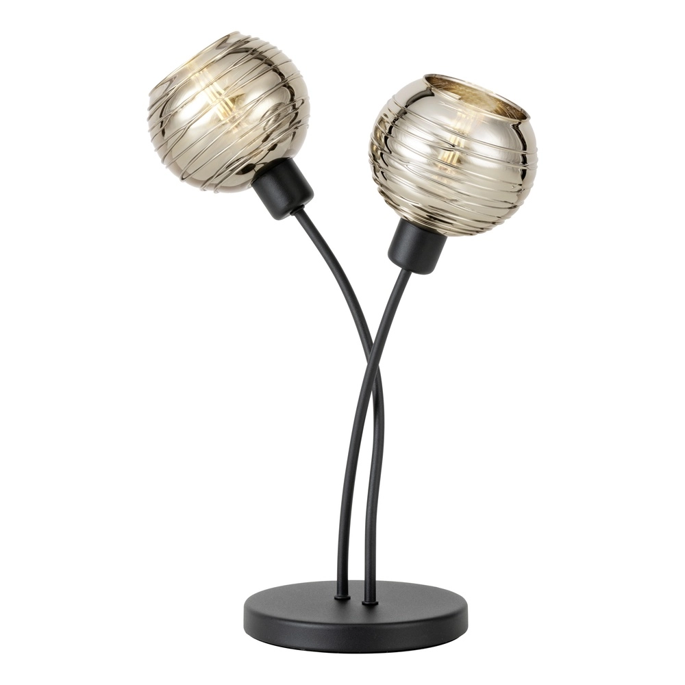 Lampe de table Creppo Noir Eglo 9002759396930