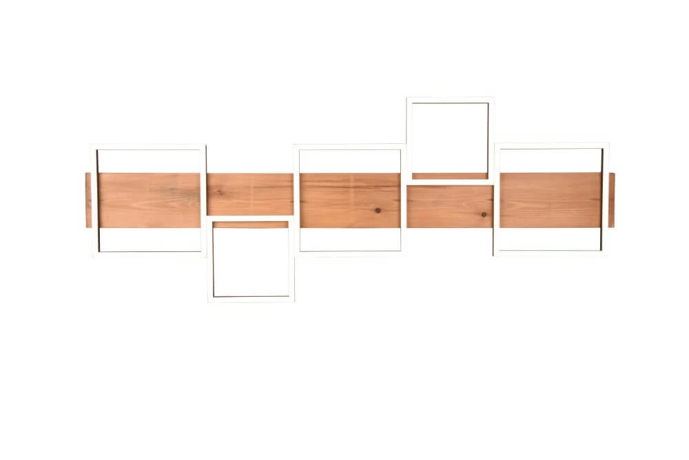 Plafonnier LED en bois Harper 5 lumières Trio 4017807524987