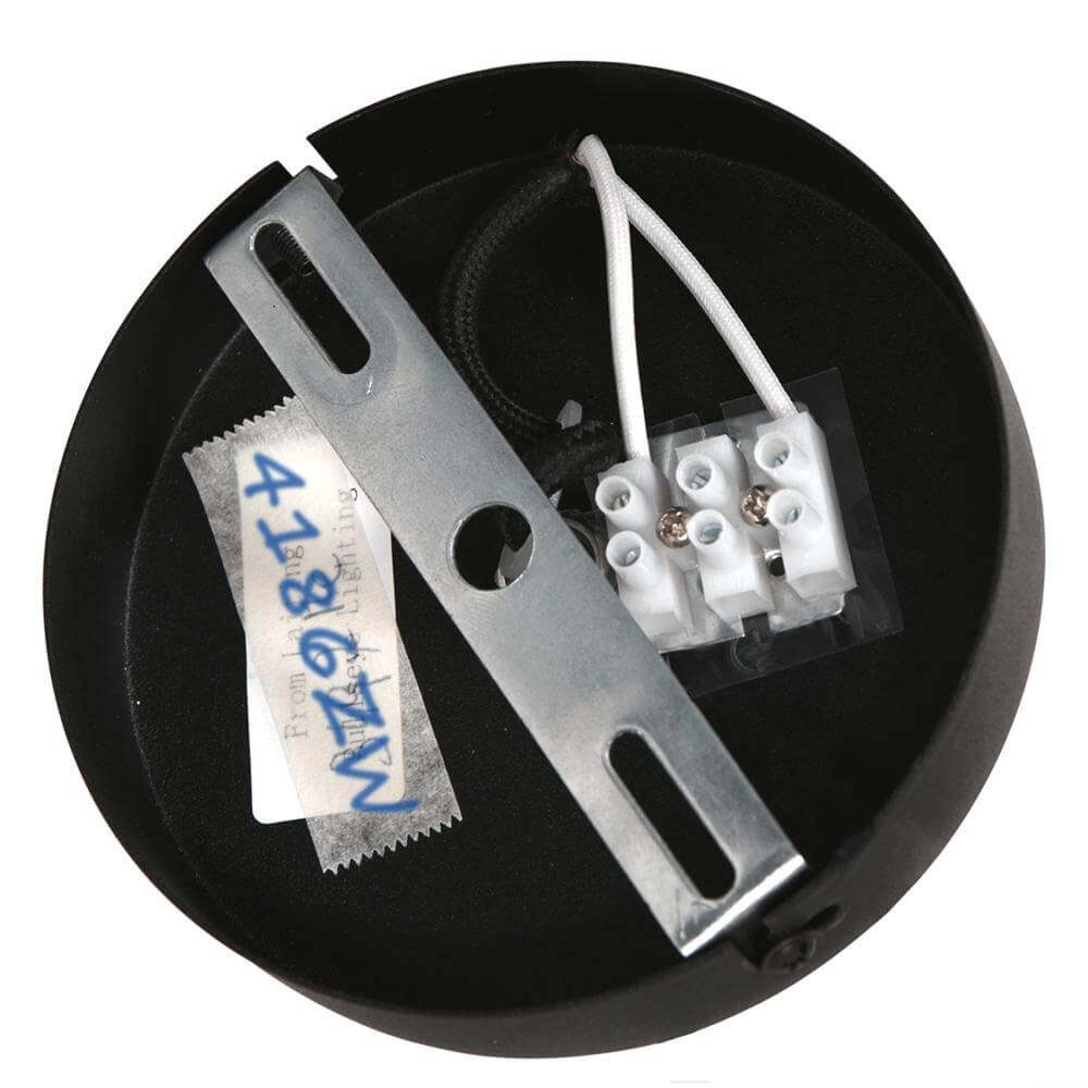 Suspension Bollique noir avec verre fumé Steinhauer 8712746177558