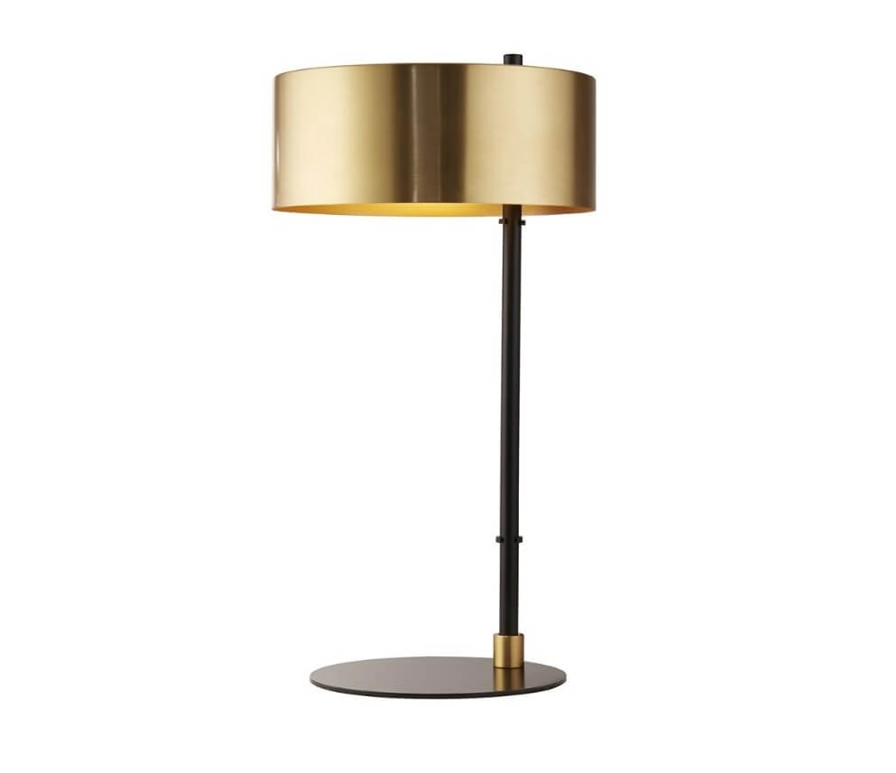 Lampe de table noire Knox Ø 25 cm Lampe de table noire Knox Ø 25 cm