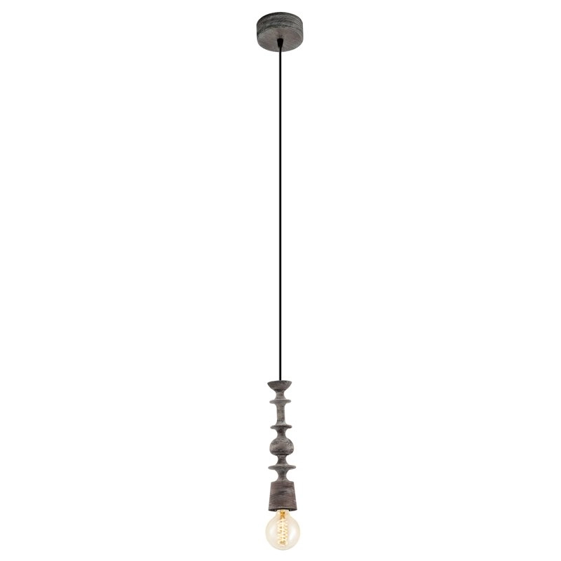 Lampe à suspension Avoltri Large Patine noire Eglo 9002759493752