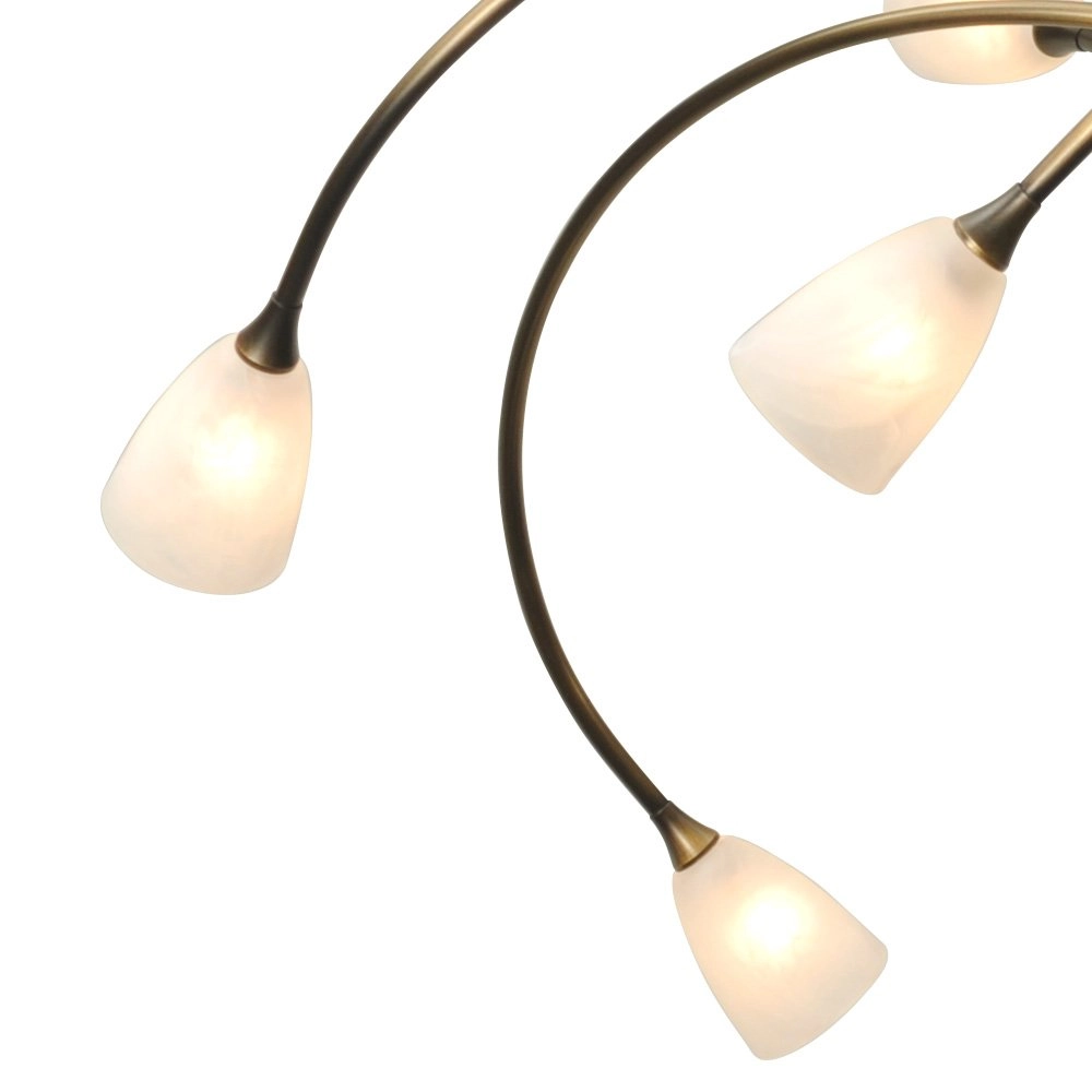 LED plafonnier Molto 2 LED 10 lumières 43x65cm bronze marron Masterlight 8718121184104