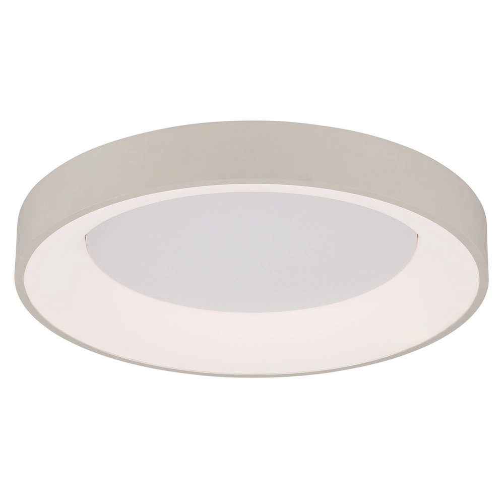 Plafonnier moderne Gallegos brun sable Ø 50cm Globo 9007371566969