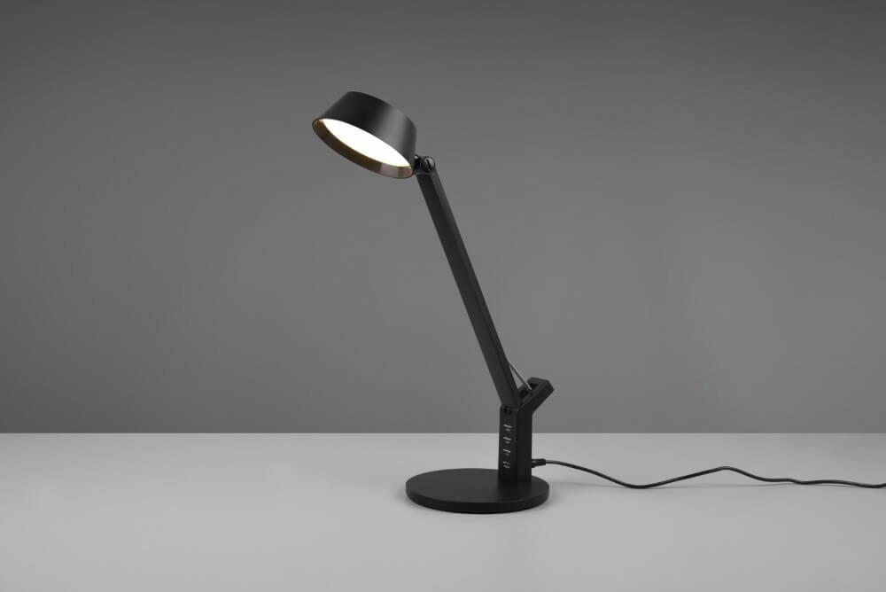 Lampe de table Ava noir Trio 4017807502527