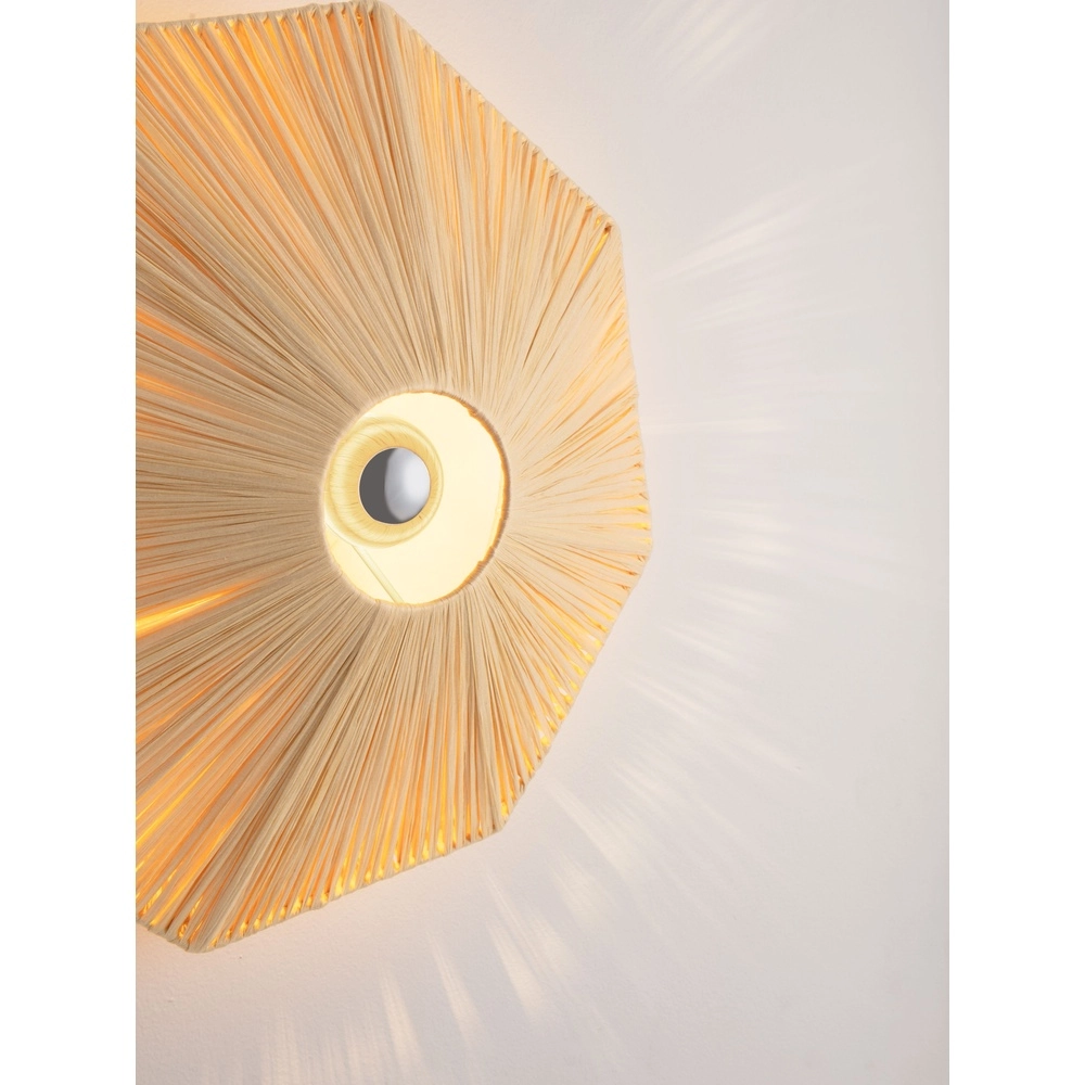 Lampe murale Japandi Elvio Ø 45cm Lyora 5212017493910
