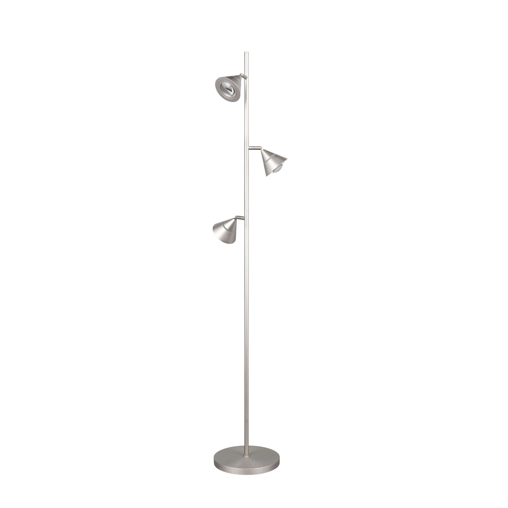 Lampadaire Romeo nickel Trio 4017807675375