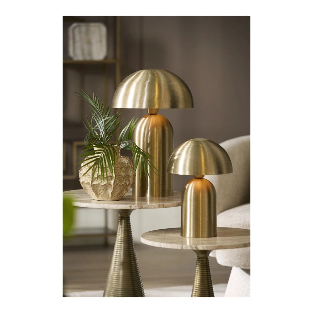Lampe de table de conception Tolima Or massif Ø 31cm Light & Living 8717807837884
