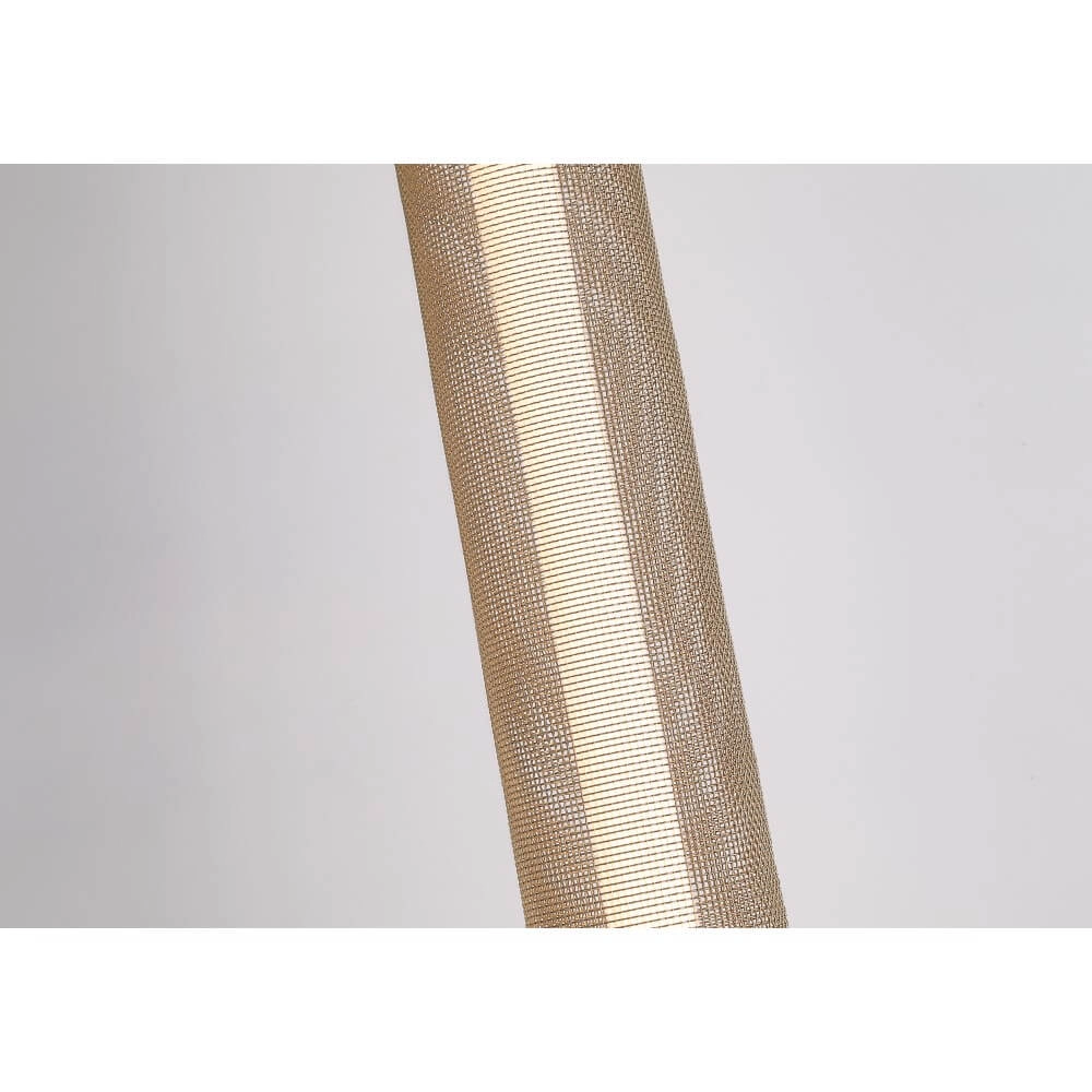 Lampadaire Thread Noir avec maille dorée Searchlight 5053423273075