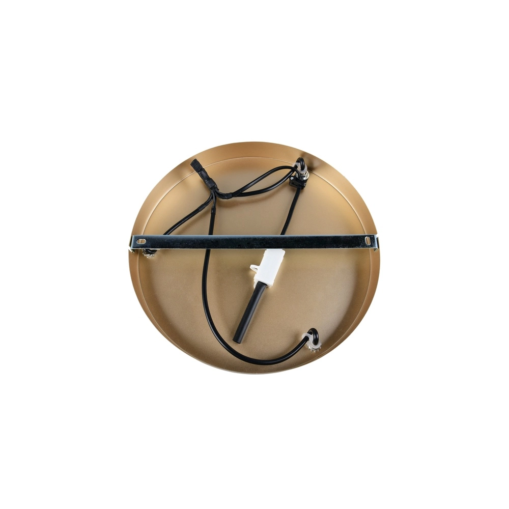 Lampe pendante à 3 lampes Emelie Or avec verre blanc Trio 4017807724318