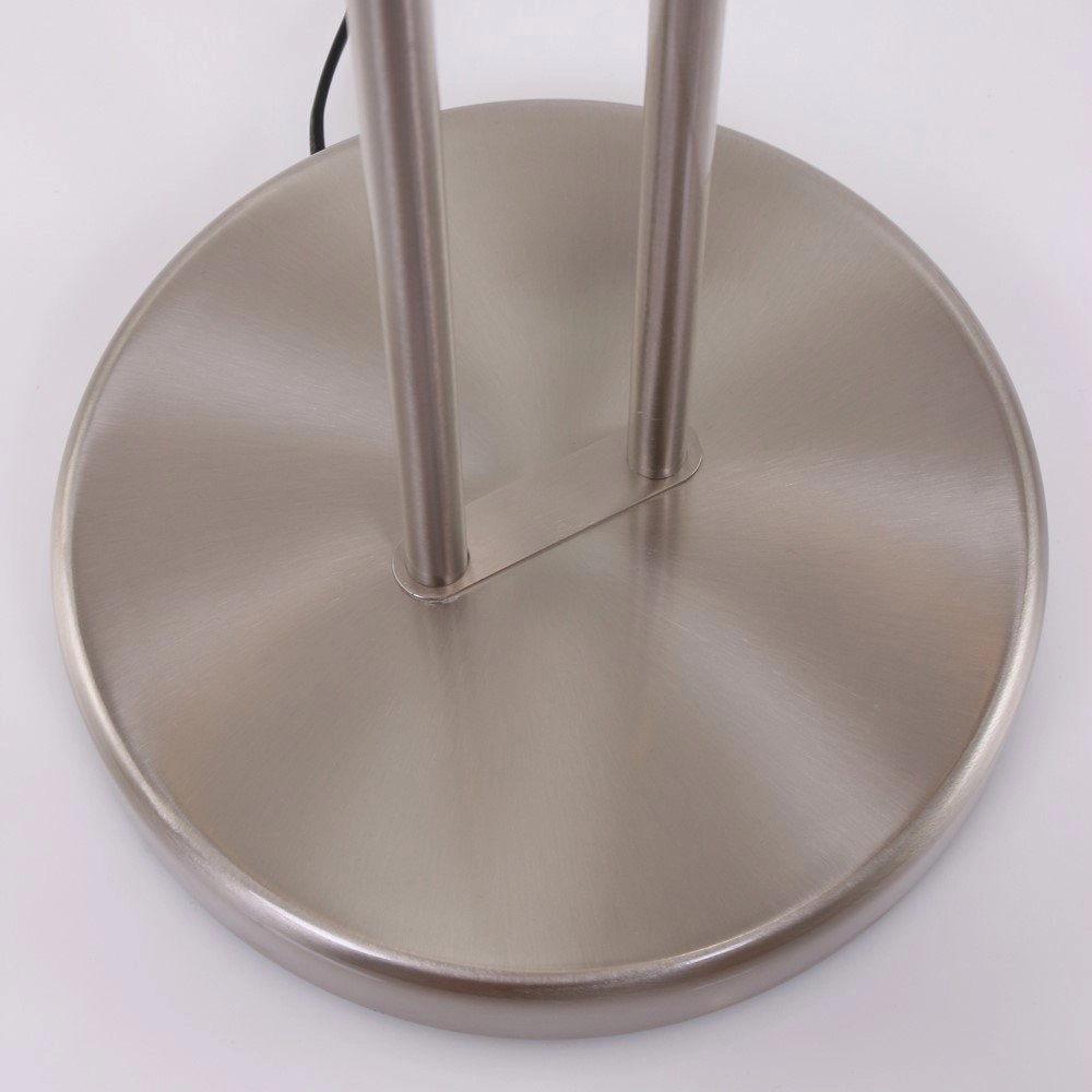 Lampadaire LED Mexlite Up 180cm - gris métallisé 3000K Steinhauer 8712746096354