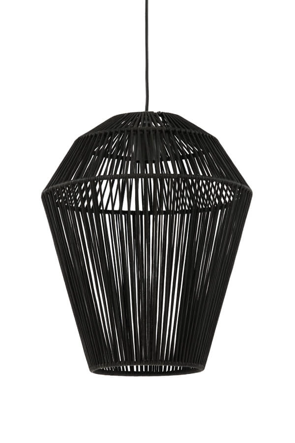 Suspension Bohème Deya noir Ø 38cm Light & Living 8717807681159