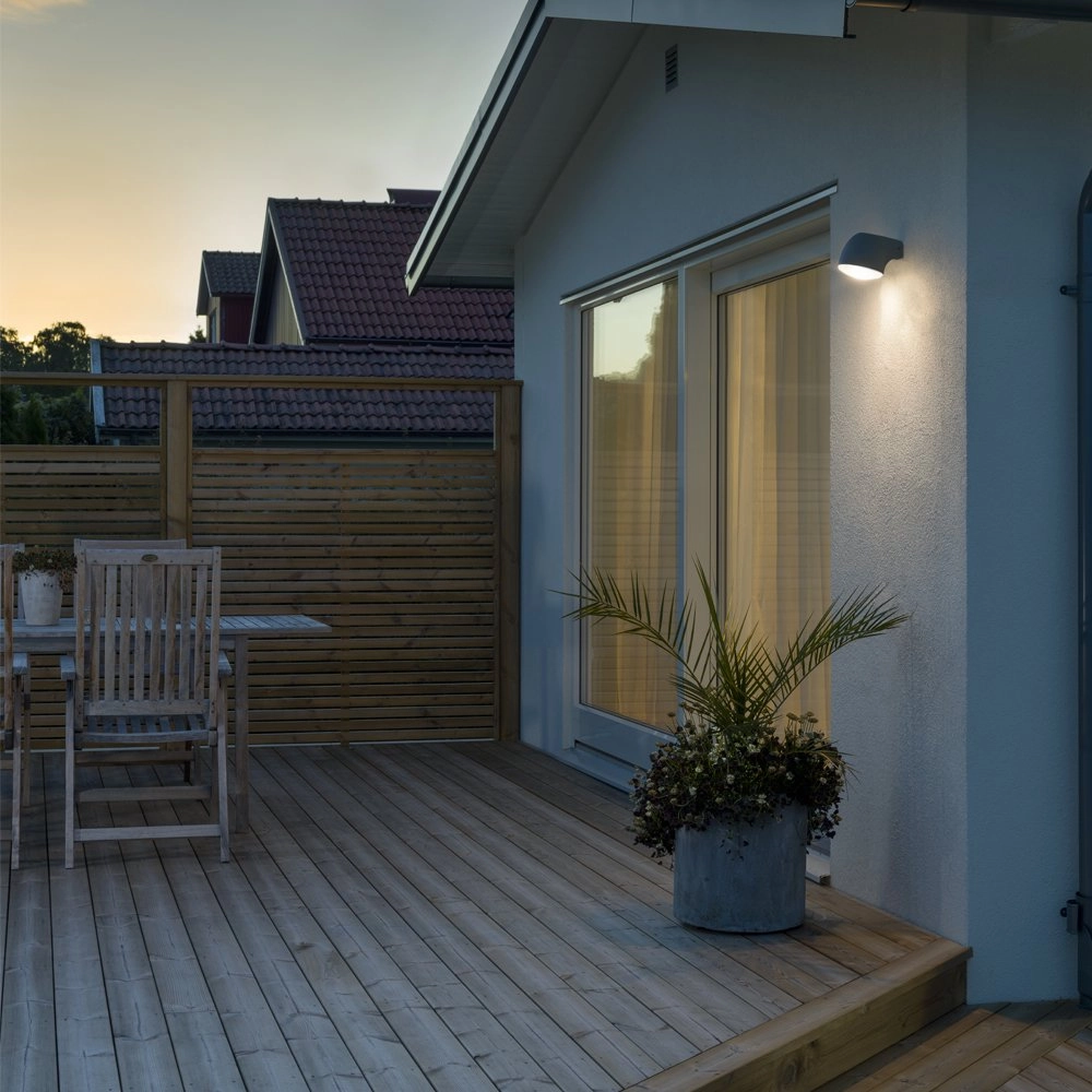 Spot mural LED Ferrera noir KonstSmide 7318307531756