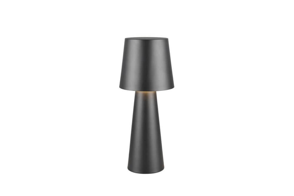 Lampe de chevet Nubian noir Trio 4017807616132