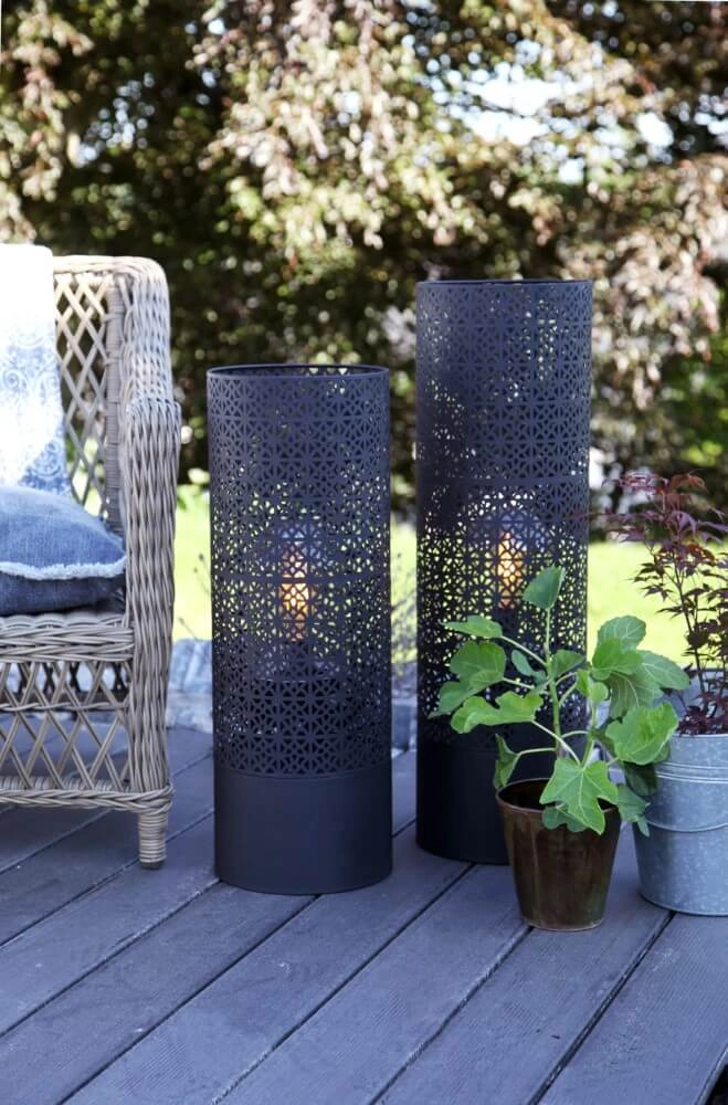 Lampe sur pied Maison noir mat 67cm By Rydéns 7391741002198