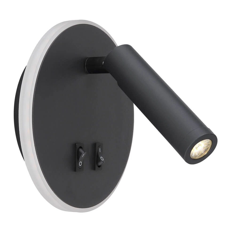 Applique murale élégante Many noir Globo 9007371419616