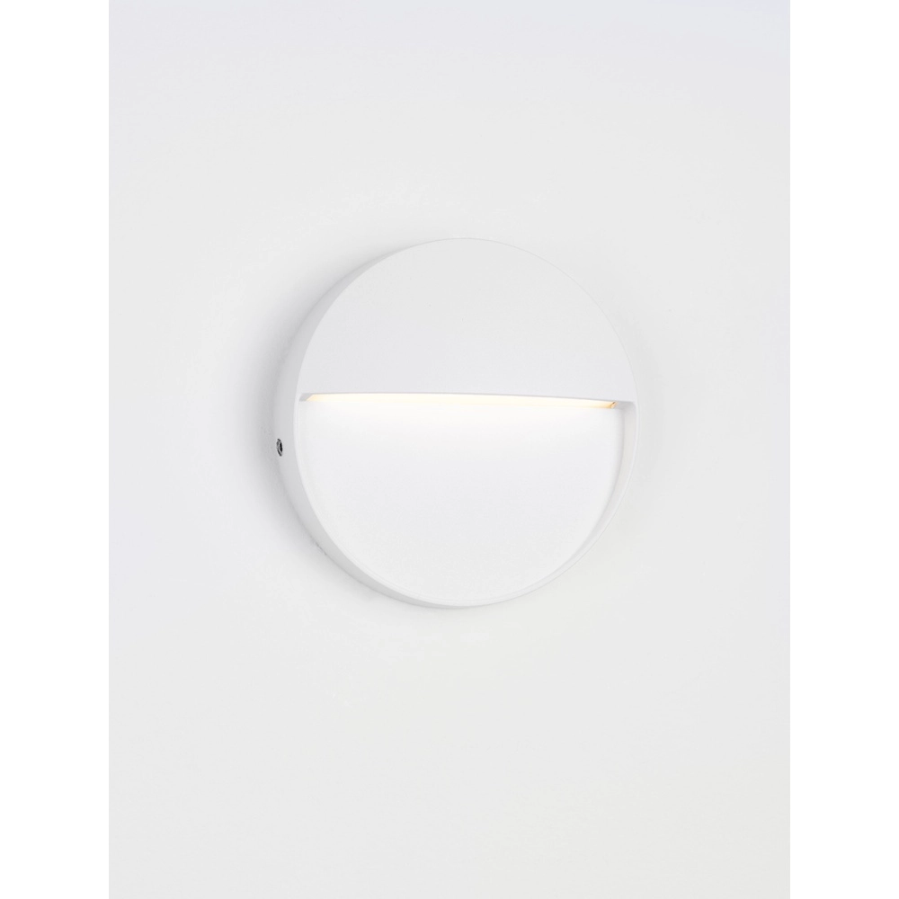 Applique murale ronde Toby Design Blanc Lyora 5212017453600