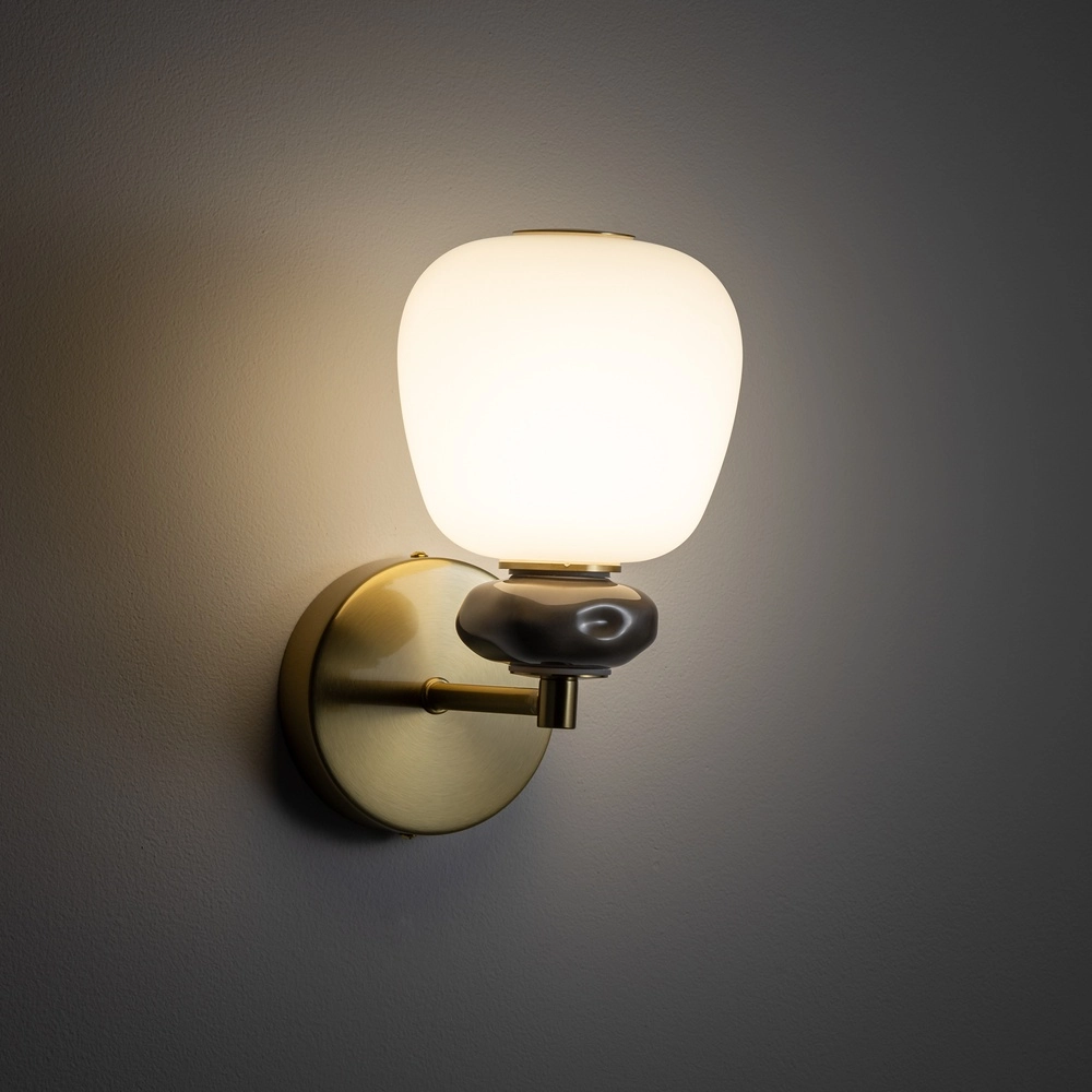 Lampe murale Ceramic Led Céramique et verre Lyora 5903139117036