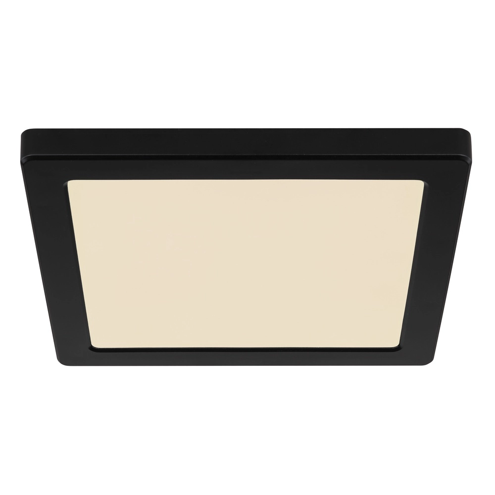 Conception de plafonds Lasse Carré noir 21,7 cm Globo 9007371430901