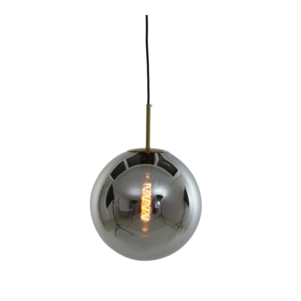 Lampe suspendue Medina Ø 40cm noir Light & Living 8717807640620