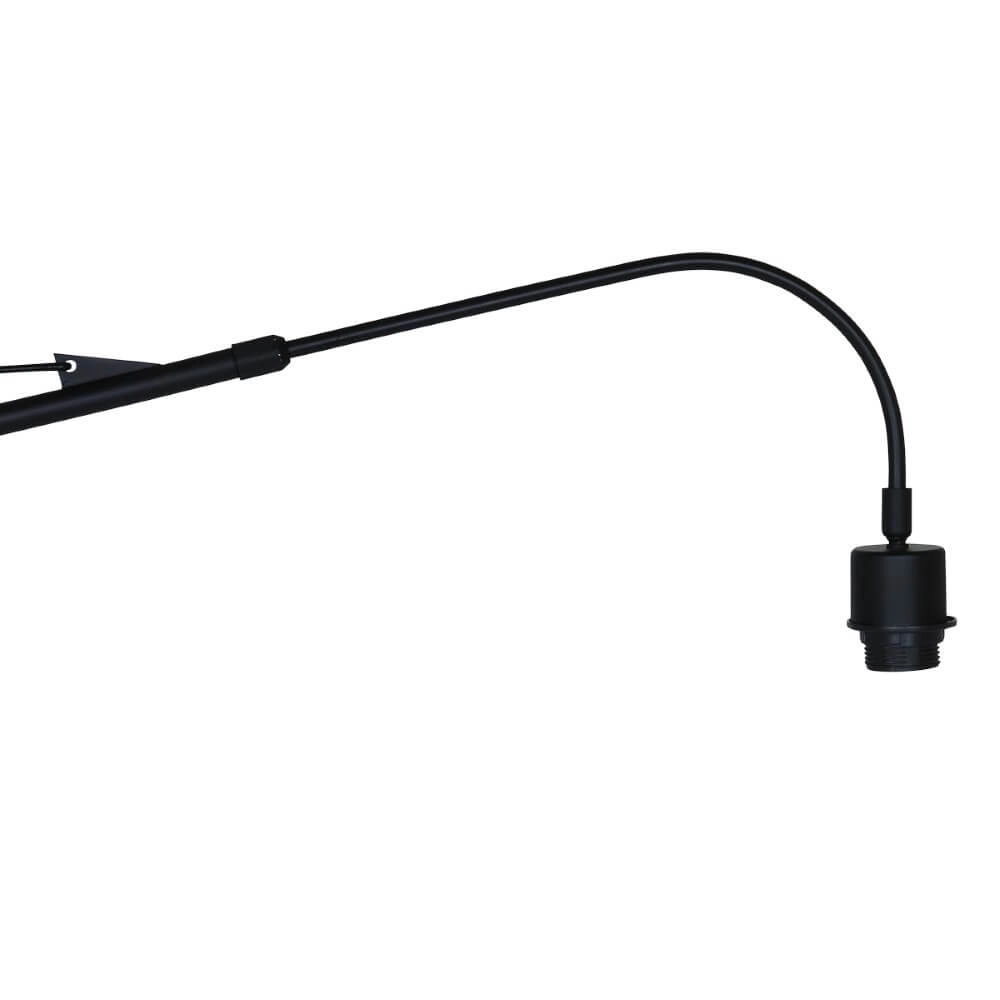 Applique orientable Elegant Classy noir avec du bleu Steinhauer 8712746147322