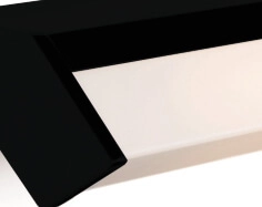 Applique miroir Mirror 88 cm noir Artdelight 8719831736515