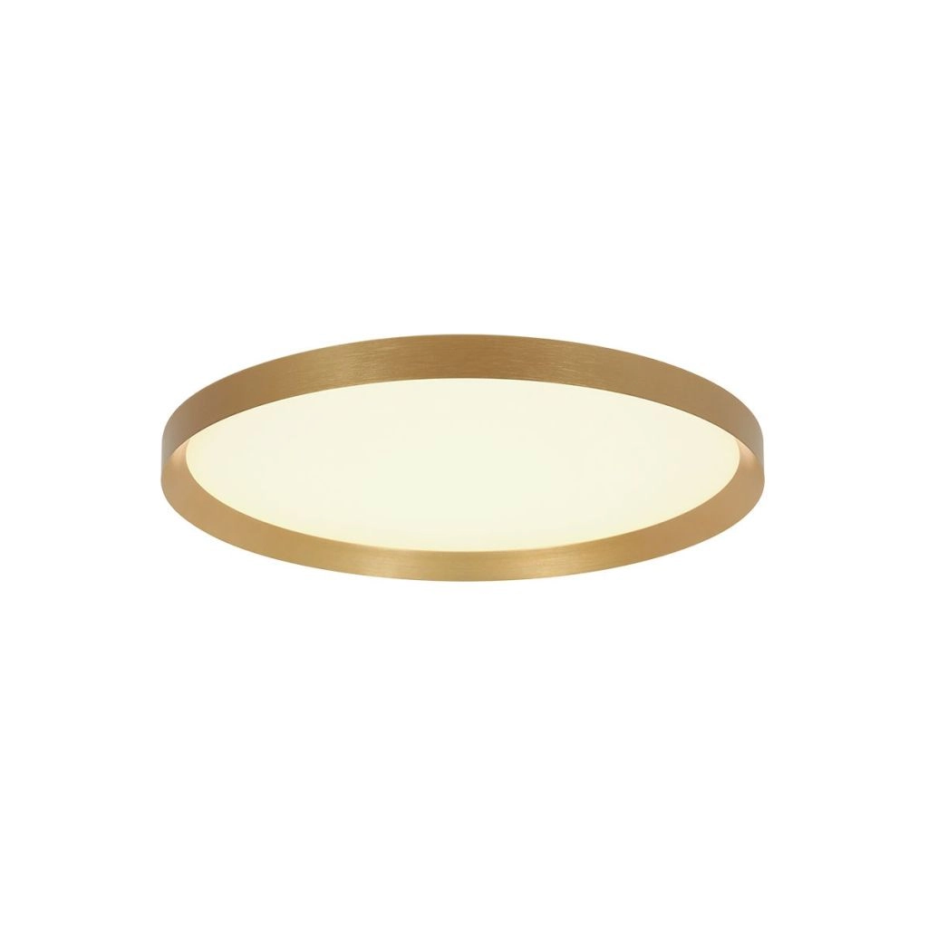 Éclairage de plafond moderne Flady or Ø30cm