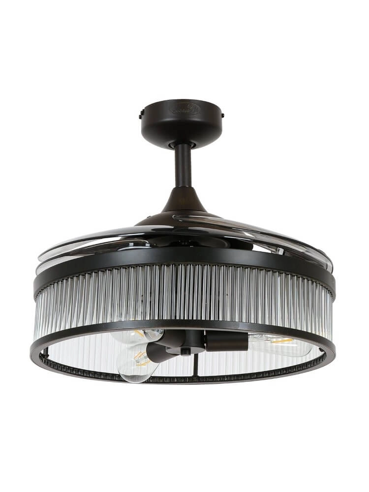 Ventilateur de plafond noir Fanway Corbelle Ø 122 cm Beacon 9333509143994