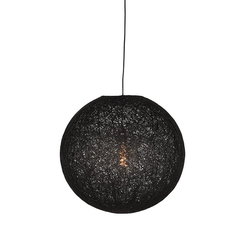 Lampe suspendue noire Twist Ø 30cm Lampe suspendue noire Twist Ø 30cm
