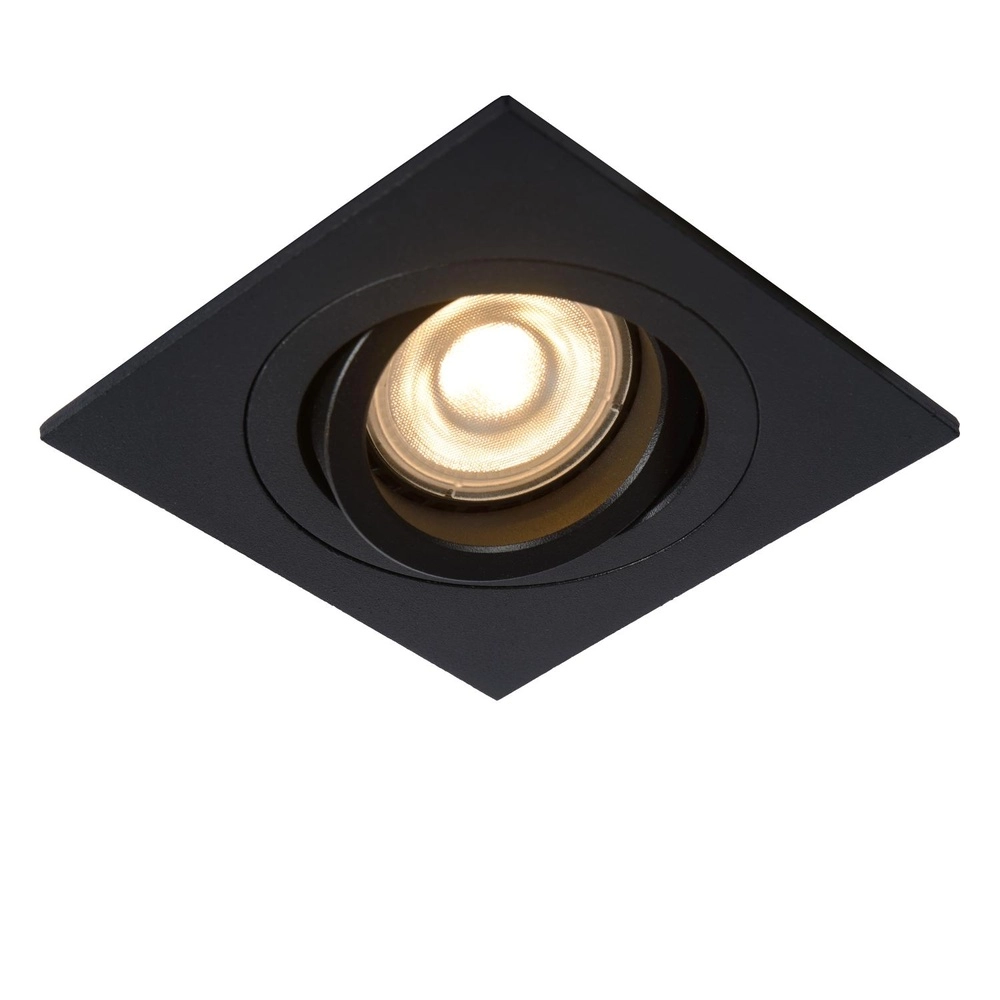 Projecteur encastré Tube Carré noir Lucide 5411212221179