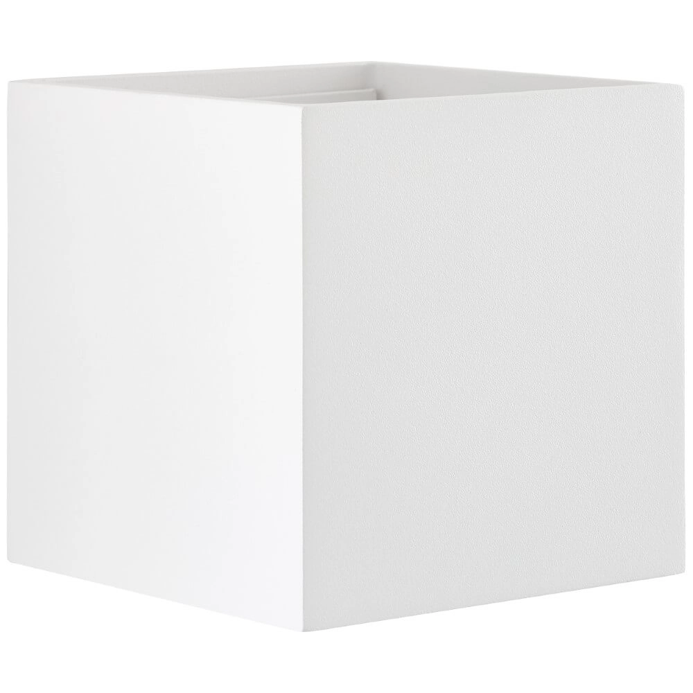 Applique Isak 10x10cm blanc Brilliant 4004353349270