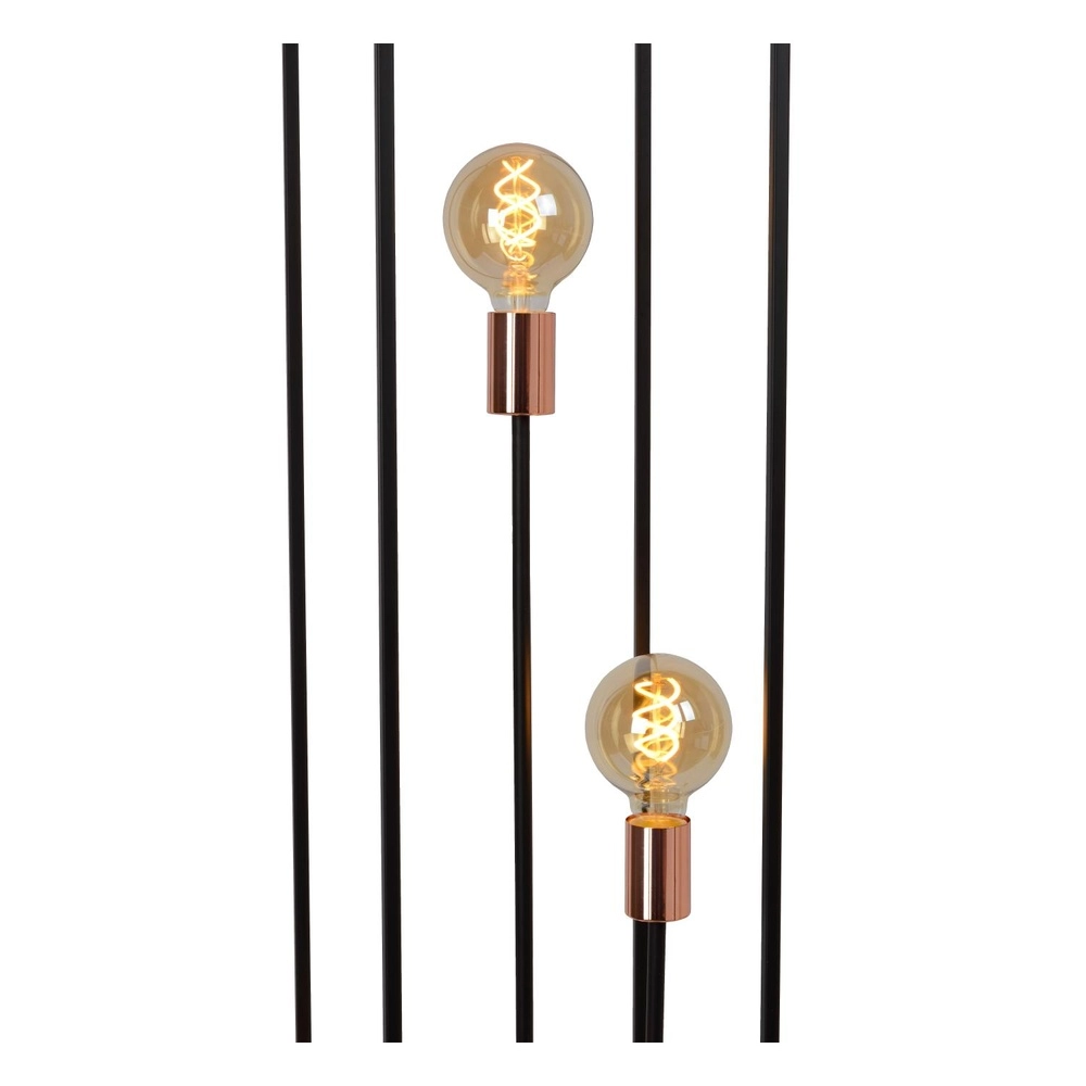 Lampe de pied Arthur Noir à 3 lumières Lucide 5411212082909