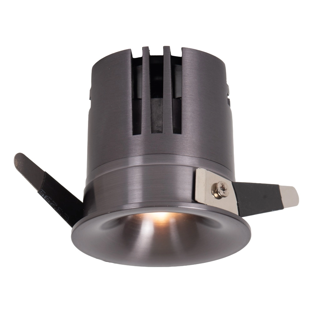 Projecteur encastré Snax gris Ø 6cm Premium by Lucide 5411212552693