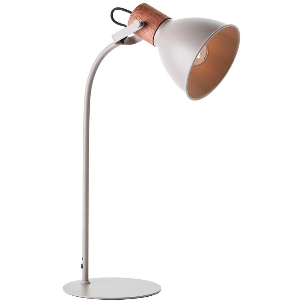 Lampe de table Erena taupe Brilliant 4004353412974
