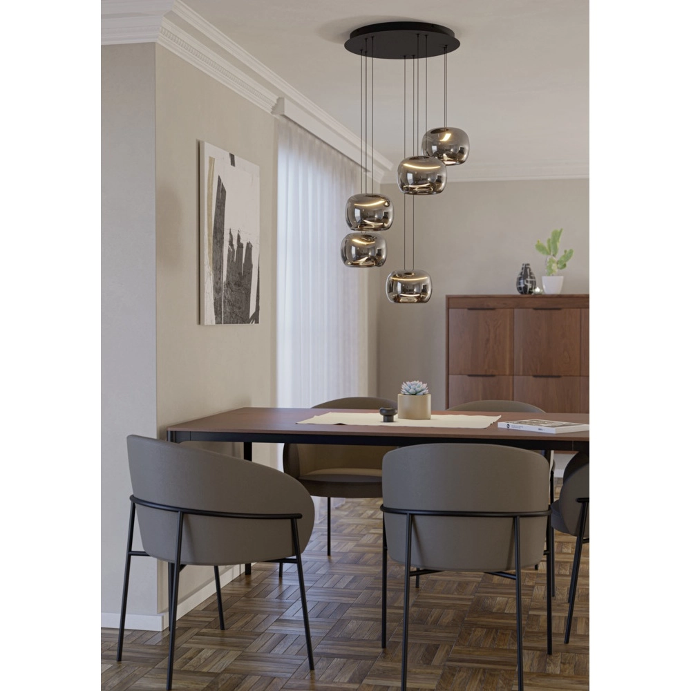 Suspension design Hortunas 5 lumières Eglo 9008606339228