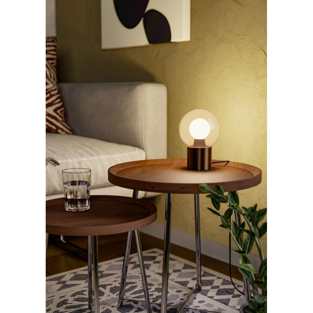 Lampe de table de conception Bravino Bronze en cuivre Eglo 9008606392285