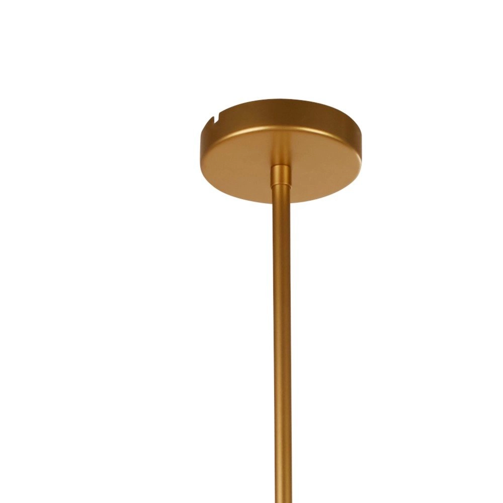 Lampe suspendue dorée Alpha Spider 10 lumières Searchlight 5053423134413