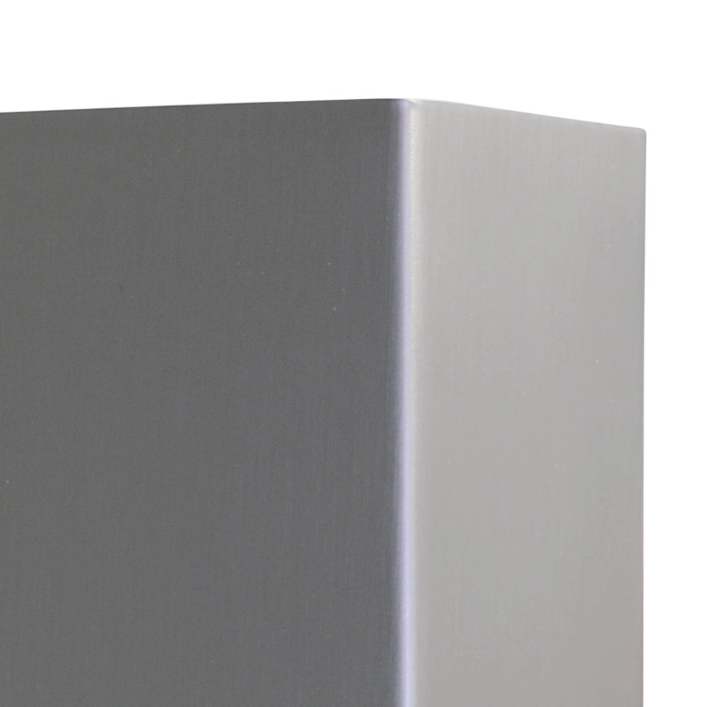 Applique Haut - Bas Metallico gris métallisé Masterlight 8718121162942